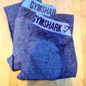 Gym shark dry leggings purple size medium